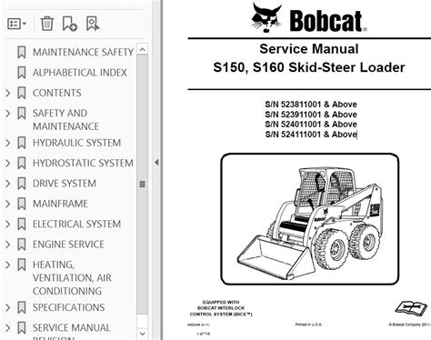 bobcat skid steer specs s150|bobcat s150 service manual.